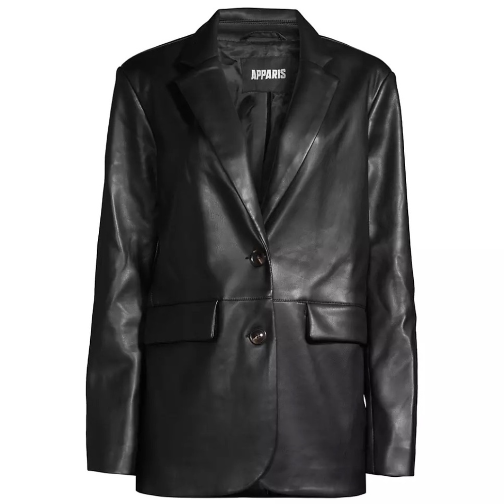 Brand New Apparis  Killian Noir Leather Jacket